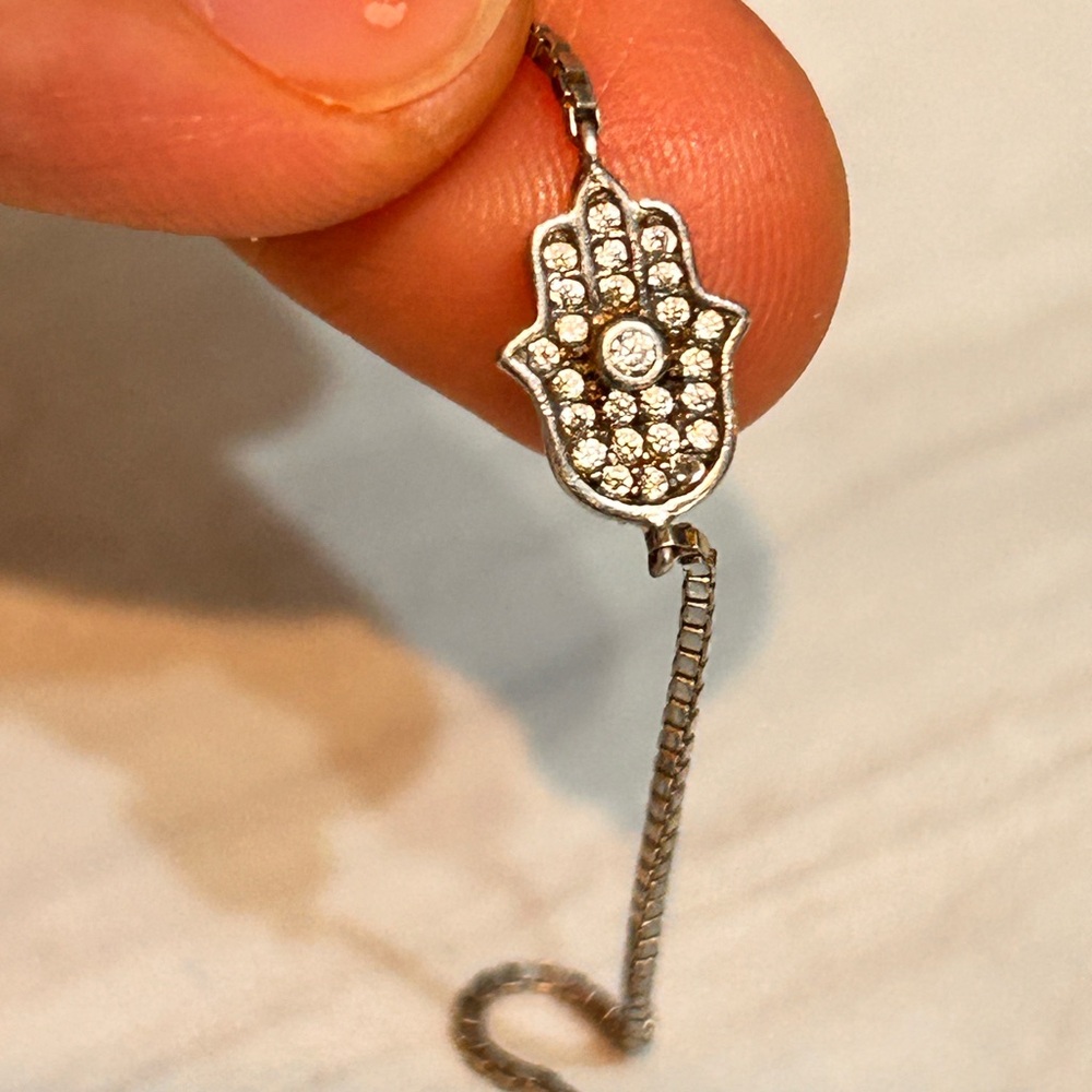 Adjustable Silver Bracelet